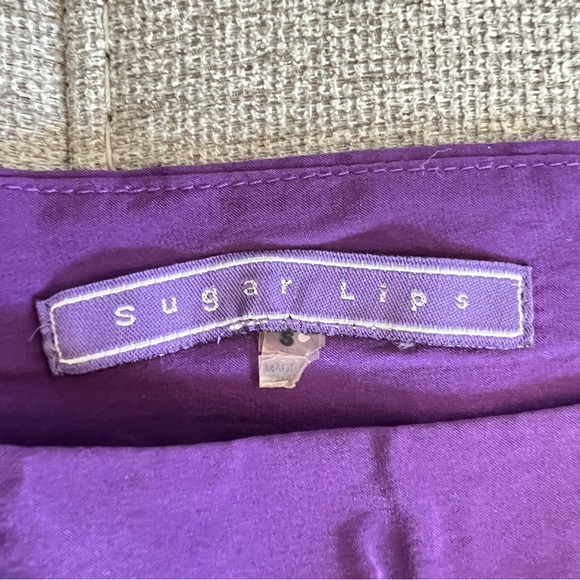 Sugar Lips Silk Tunic Size Small - Picture 3 of 6